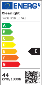 ClearSky LED Panel Energielabel